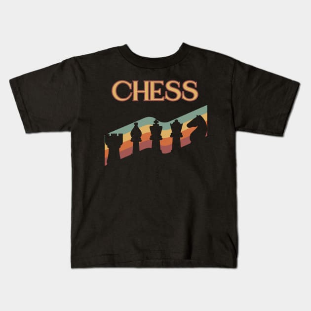 Chess Kids T-Shirt by William Faria